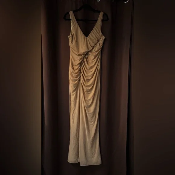 Michael Costello x REVOLVE Misha Maxi in Nude - Picture 3 of 8